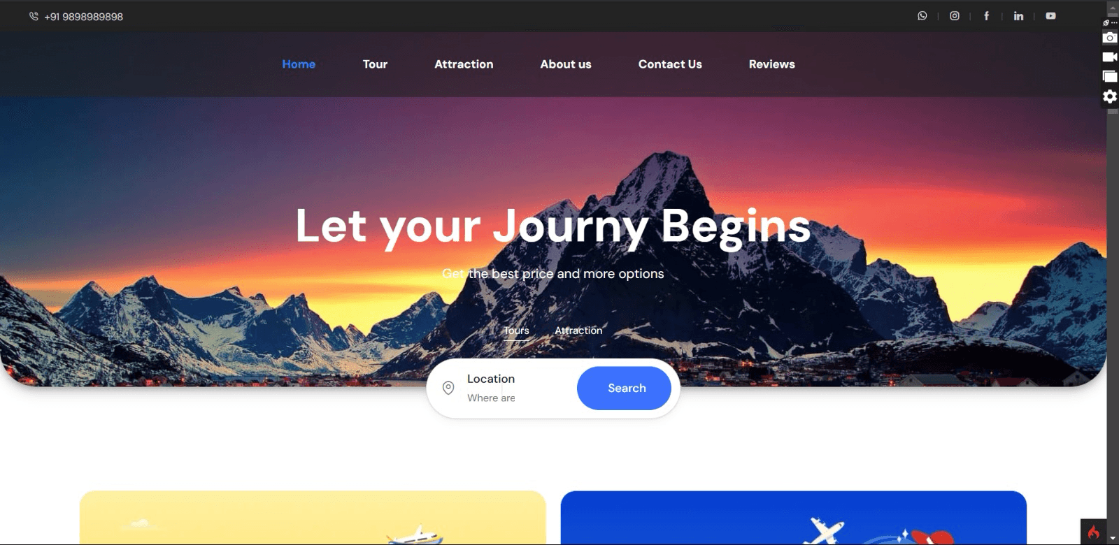 Travel Planning Platform